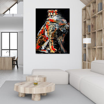 Atlas the fading cheetah (Original Painting)