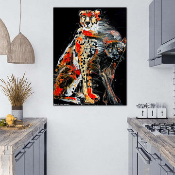 Atlas the fading cheetah (Original Painting)