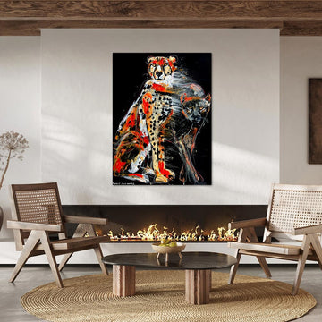 Atlas the fading cheetah (Original Painting)