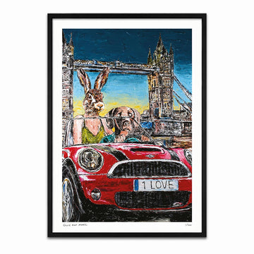 They Called London Home Away from Home (Print)