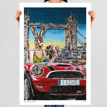 They Called London Home Away from Home (Print)
