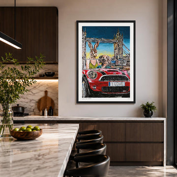 They Called London Home Away from Home (Print)