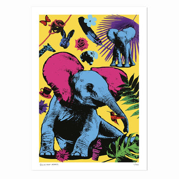 A Few of Our Favourite Things Plus Baby Elephants (Print)