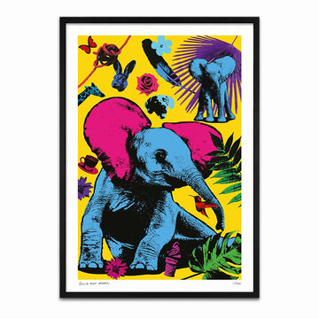 A Few of Our Favourite Things Plus Baby Elephants (Print)