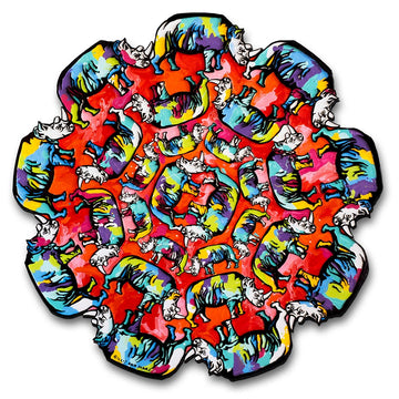 They Would Always Have Each Others Back (Original Painting)