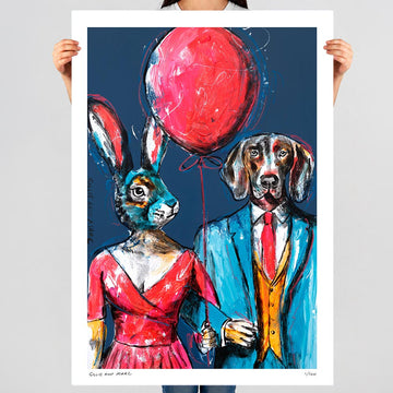 Balloon Lovers (Print)