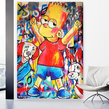 Bart Was Their Buddy (Original Painting)