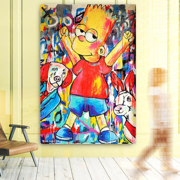 Bart Was Their Buddy (Original Painting)