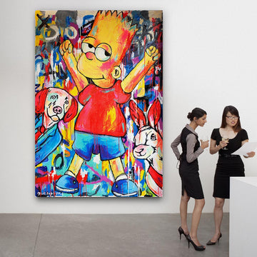 Bart Was Their Buddy (Original Painting)