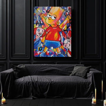Bart is a Legend (Original Painting)