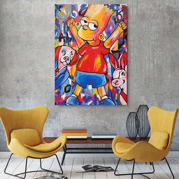 Bart is a Legend (Original Painting)