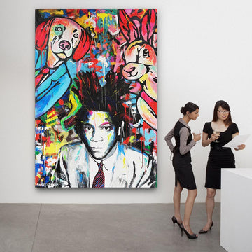 Basquiat Was Their Inspiration (Original Painting)