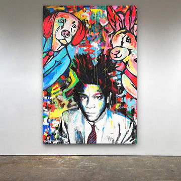 Basquiat Was Their Inspiration (Original Painting)