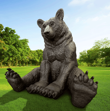 The Majestic Black Bear (Bronze Sculpture)