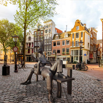 They Enjoyed the Quiet Time (Bronze Sculpture)