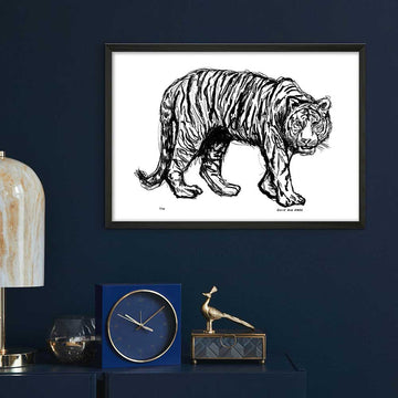 Bengal Tiger Forever (Giclee Canvas Print)