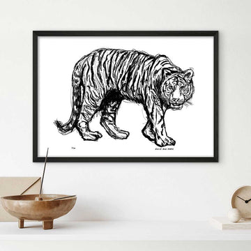 Bengal Tiger Forever (Giclee Canvas Print)