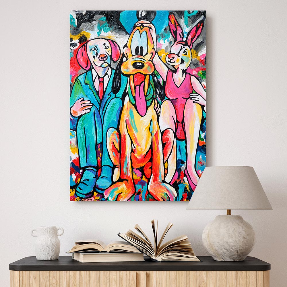 They Were Best Friends (Original Painting) – Gillie and Marc®
