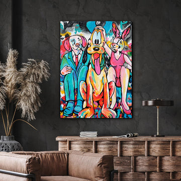 They Were Best Friends (Original Painting)