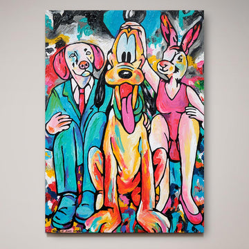 They Were Best Friends (Original Painting)