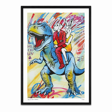 He Was Big and Blue (Print)