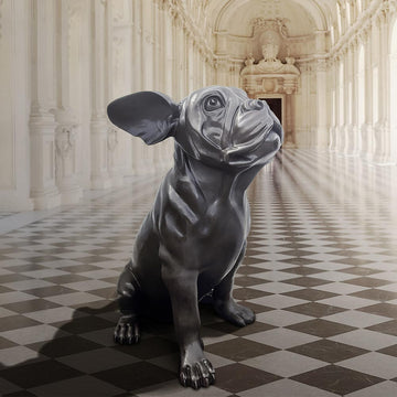 Frenchie Bulldog (Bronze Sculpture)