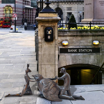 A Little Help From Friends (Bronze Sculpture)