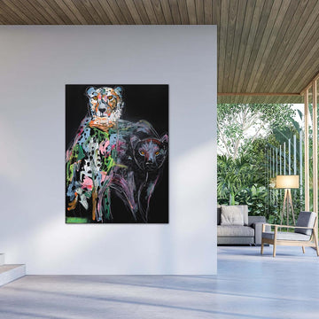 Blaze, the Fading Cheetah (Original Painting)