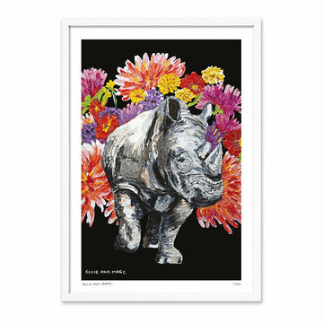 The Rhino Was in Full Bloom (Print)
