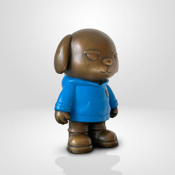 The Original Dogboy of the Moonlit Blue (Bronze Sculpture, Small)