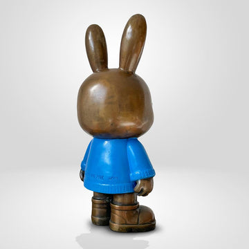 The Original Rabbitgirl of the Moonlit Blue (Bronze Sculpture, Small)