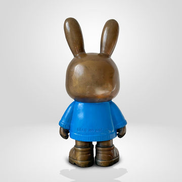 The Original Rabbitgirl of the Moonlit Blue (Bronze Sculpture, Small)
