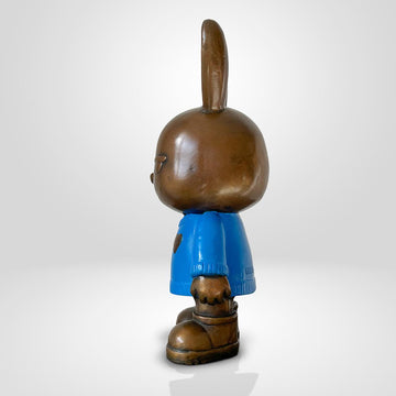 The Original Rabbitgirl of the Moonlit Blue (Bronze Sculpture, Small)