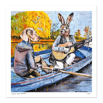 She Had Missed the Boat so Many Times in the Past but All That Was About to Change (Print)