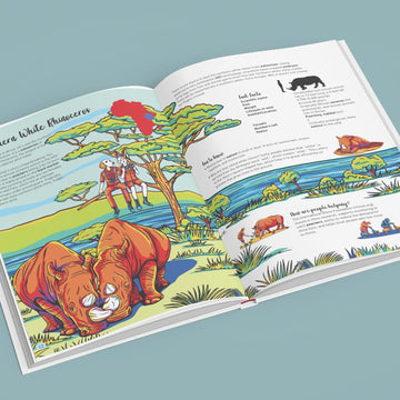 The Adventures of Rabbitwoman and Dogman – A Journey to Save Wildlife (Children's Book)