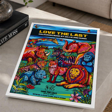LOVE THE LAST – Colouring Book By Gillie and Marc 2026