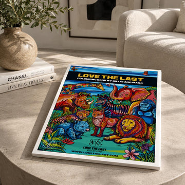 LOVE THE LAST – Colouring Book By Gillie and Marc 2026