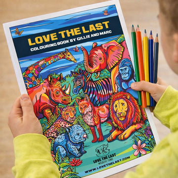 LOVE THE LAST – Colouring Book By Gillie and Marc 2026