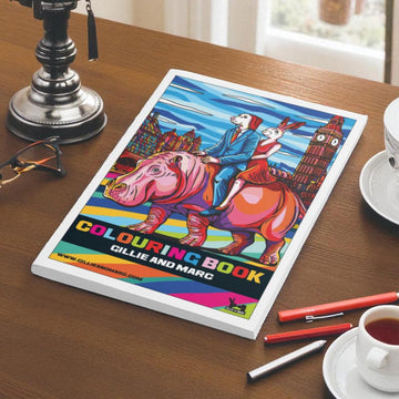 GILLIE AND MARC – Colouring Book 2025