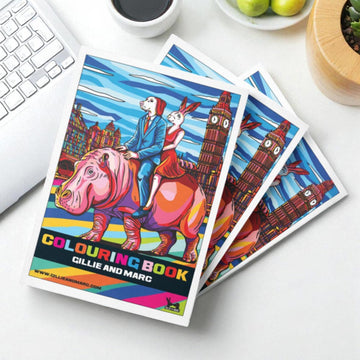 GILLIE AND MARC – Colouring Book 2025