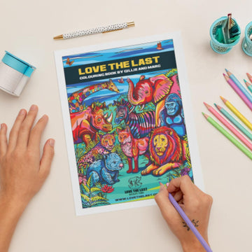 LOVE THE LAST – Colouring Book By Gillie and Marc 2026