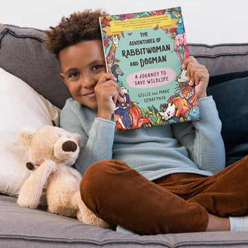 The Adventures of Rabbitwoman and Dogman – A Journey to Save Wildlife (Children's Book)