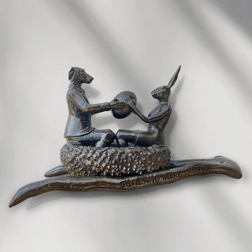 A Little Care for Others (Bronze Sculpture)