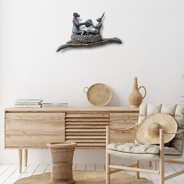 A Little Care for Others (Bronze Sculpture)