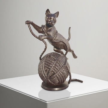 The Cat That Could Fly (Bronze Sculpture)