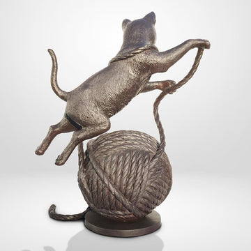 The Cat That Could Fly (Bronze Sculpture)