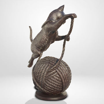 The Cat That Could Fly (Bronze Sculpture)