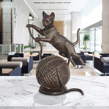 The Cat That Could Fly (Bronze Sculpture)