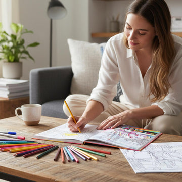 GILLIE AND MARC – Colouring Book 2025