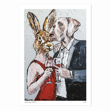 She Was Celebrating Another Wonderful Day Together (Print)